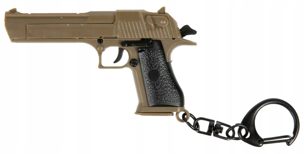 Brelok Pistolet Zawieszka Funkcjonalna Gfc Brązowy
