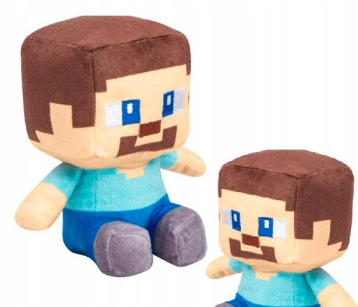 PLYŠOVÝ MASKOT STEVE MINECRAFT 25CM FIGÚRKA