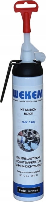 Silikon wysokotemperaturowy czarny 200ml