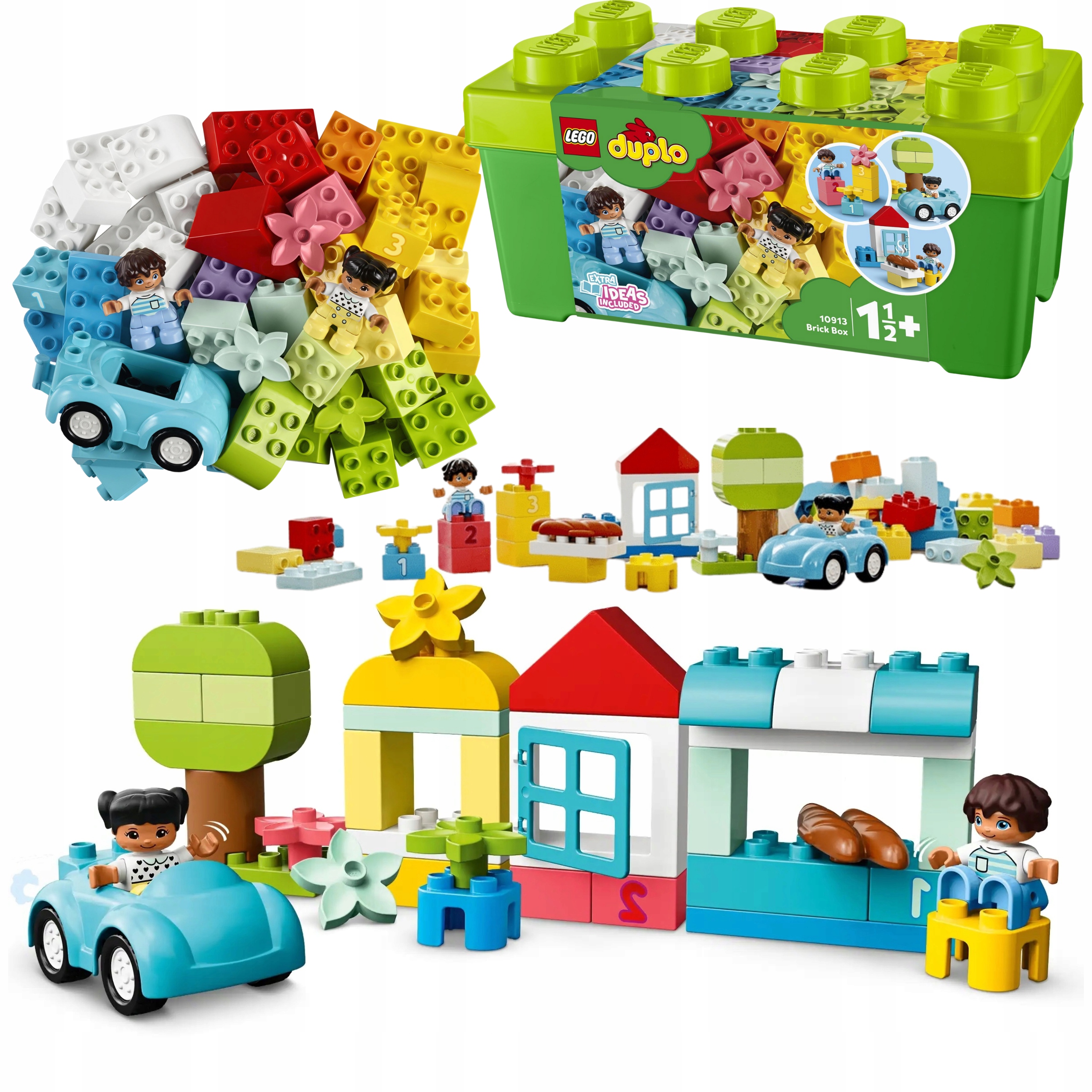 Lego Duplo Zestaw Klocków Konstrukcyjne Edukacyjne Święta Premium