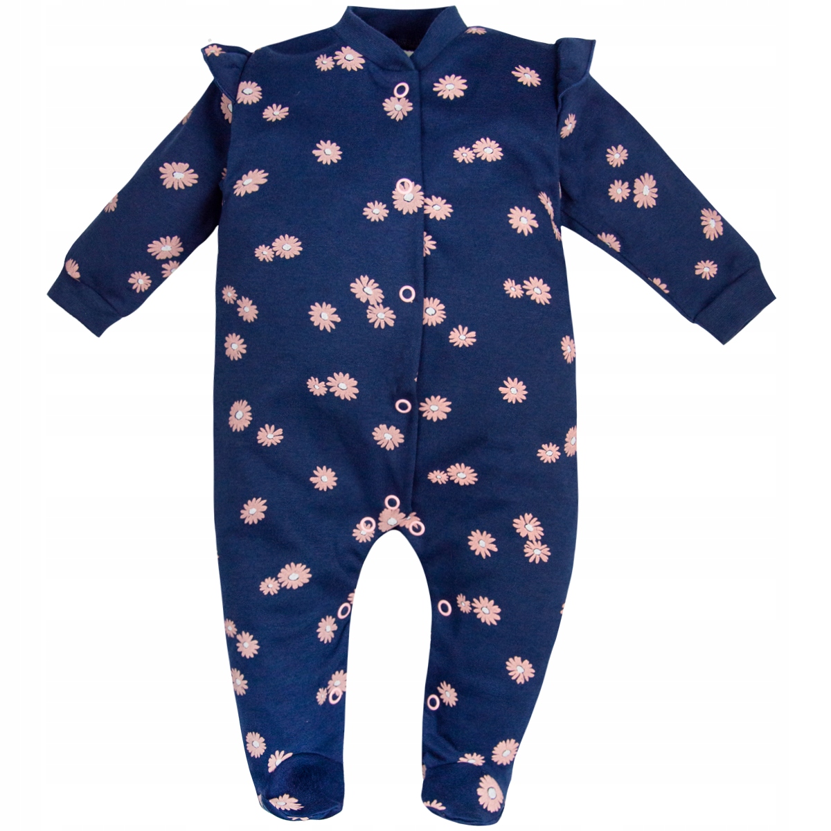 

Pajac Z Falbankami dla dziewczynki margaretki 74