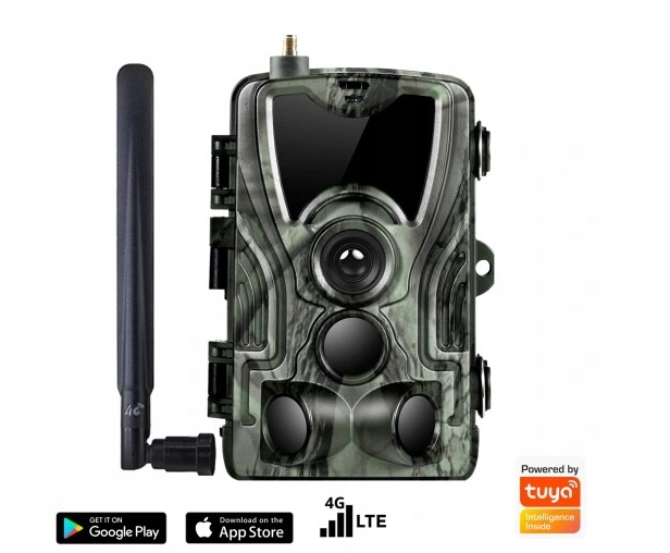 Fotopułapka Na Baterie 4G 30MPX Tuya Smart Live