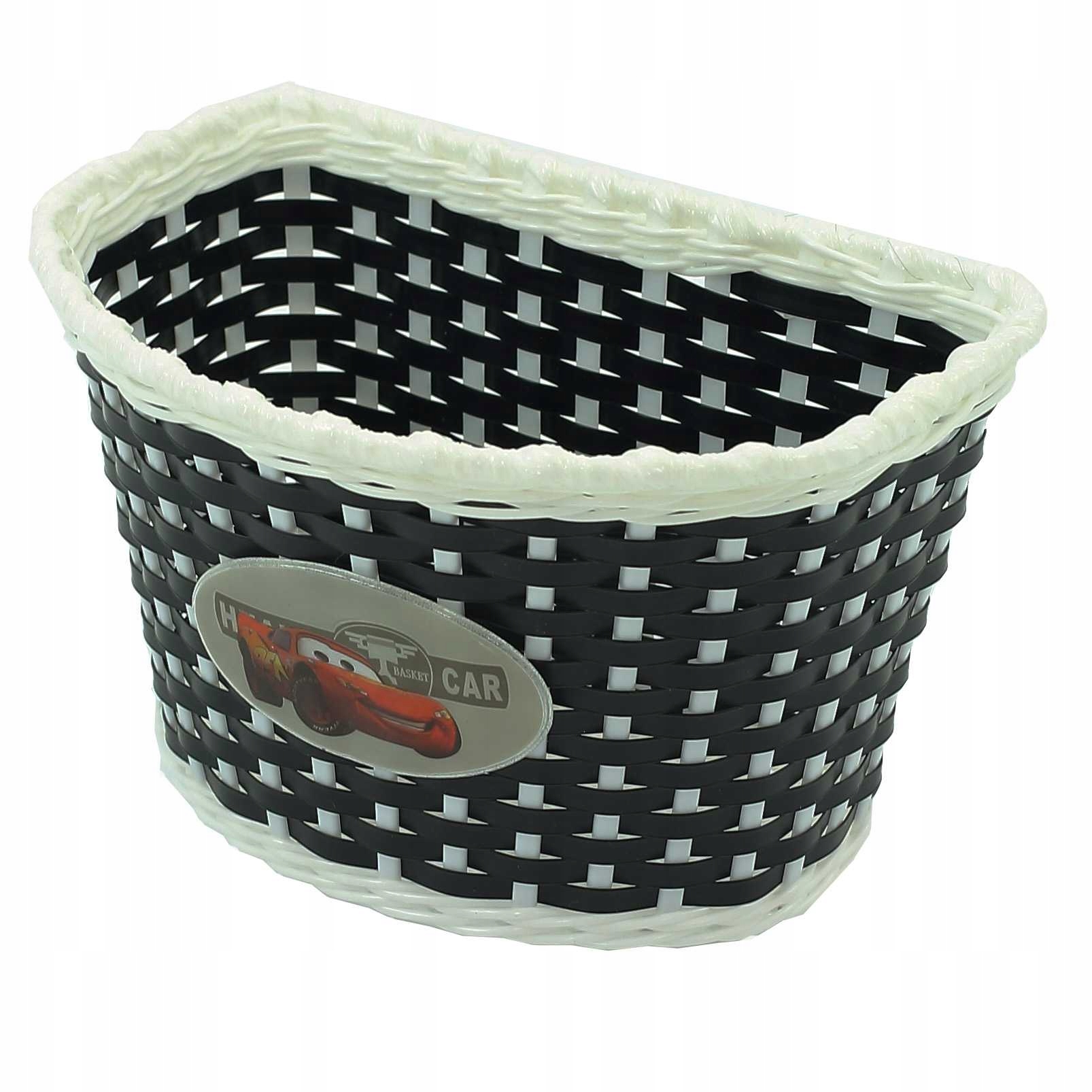 KOSZYK ROWEROWY PRZEDNI KIDS 12-16" CZARNY