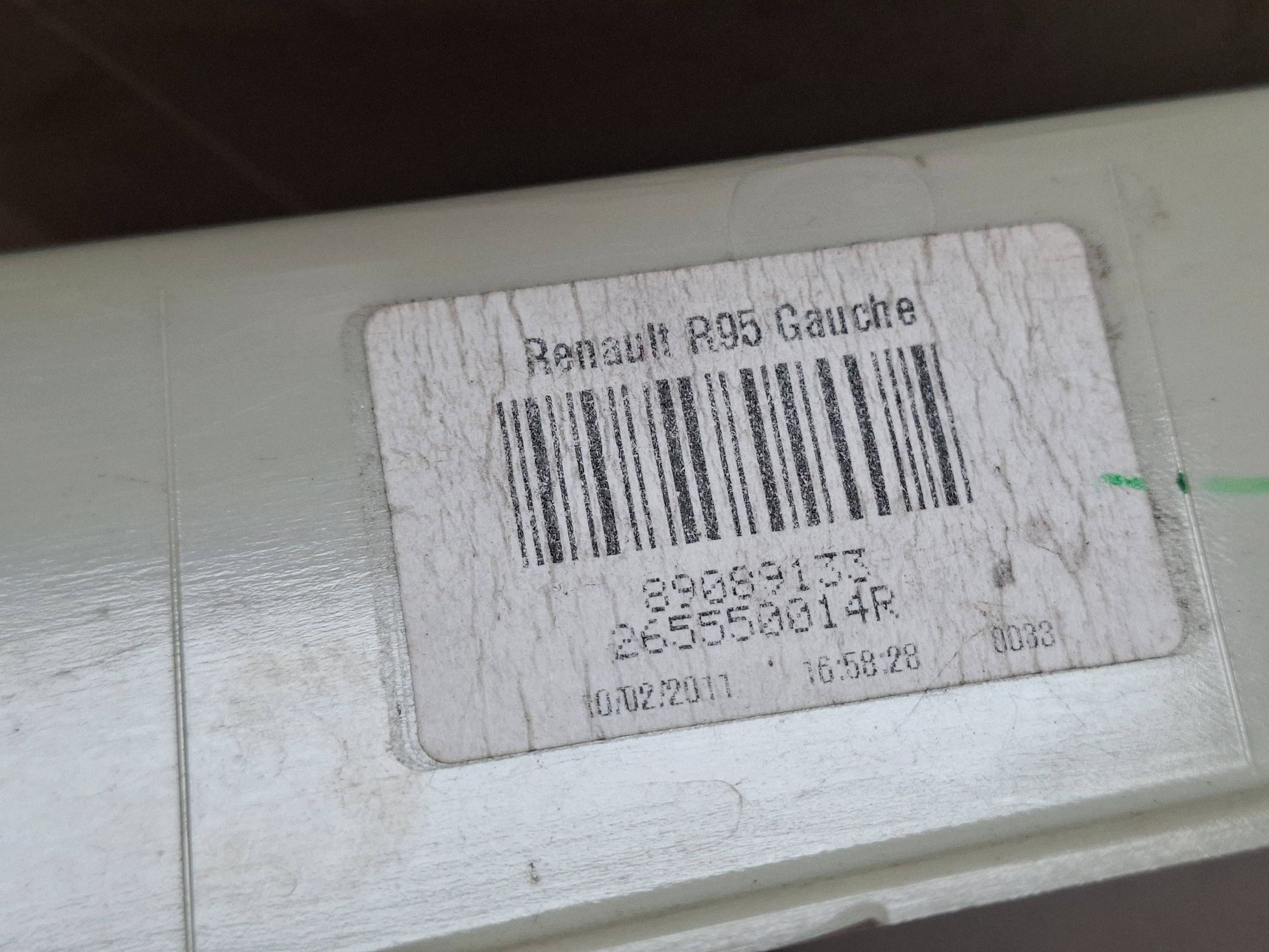 light rear left 265550014R RENAULT GRAND SCENIC III 2009