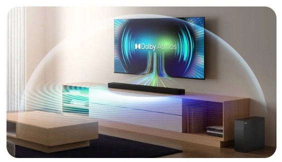Soundbar Hisense HS2100 Głośnik 240W Bluetooth 2.1 CH Mocny Bass Moc znamionowa RMS 240 W