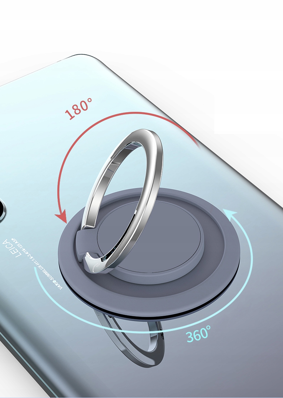 UCHWYT NA TELEFON PODSTAWKA RING DO ETUI MAGNET Rodzaj na palce