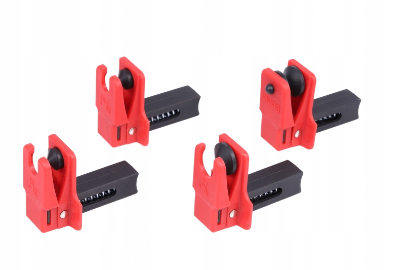 Zaciski do przewodów metalowych Quatros 4 szt. 8/10/13 mm