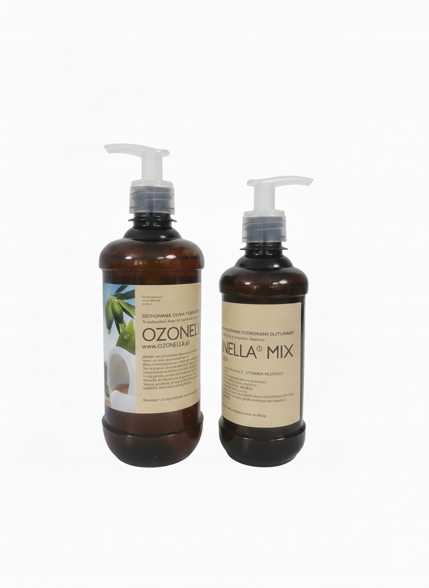 Gratis! Ozonella MIX 500 ML ozonowana (oliwa 50%+ olej lniany50%)