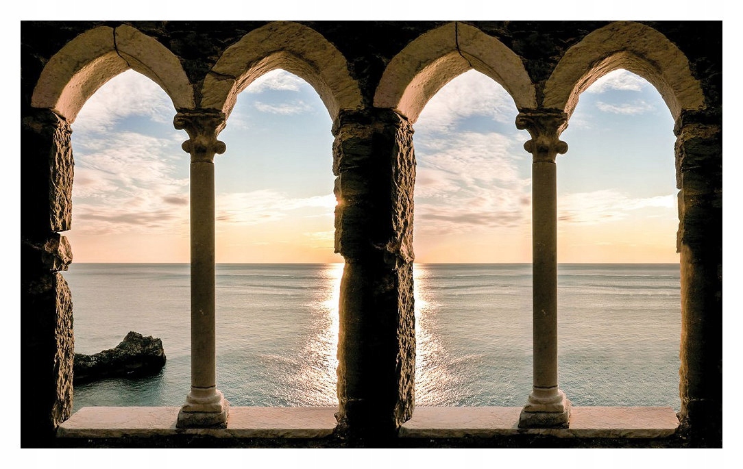 Fototapeta Moře v Arkádě Kamenná krajina 368x254 vinylová lepidlo