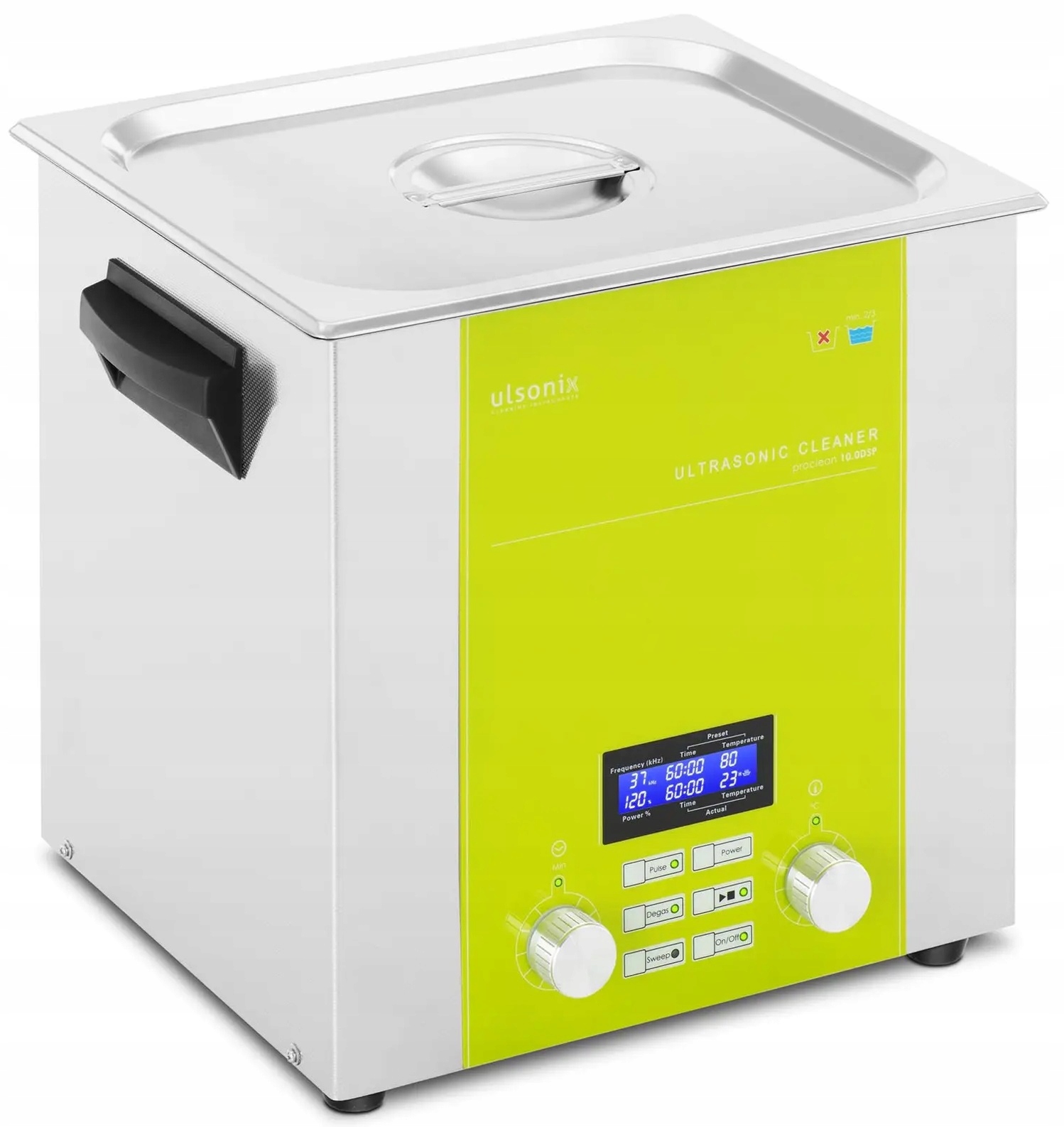 Ultrazvuková myčka 10 l 37 kHz 320 W Ulsonix Proclean 10.0DSP 10050193