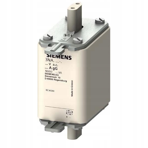 Bezpiecznik Siemens Nh 500 V, 80 A