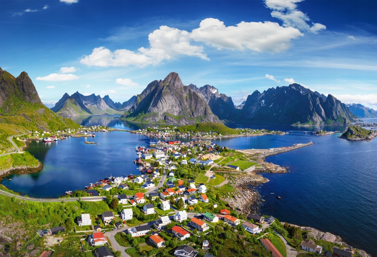 

Fototapeta Flizelinowa Lofoten norway - 104x70