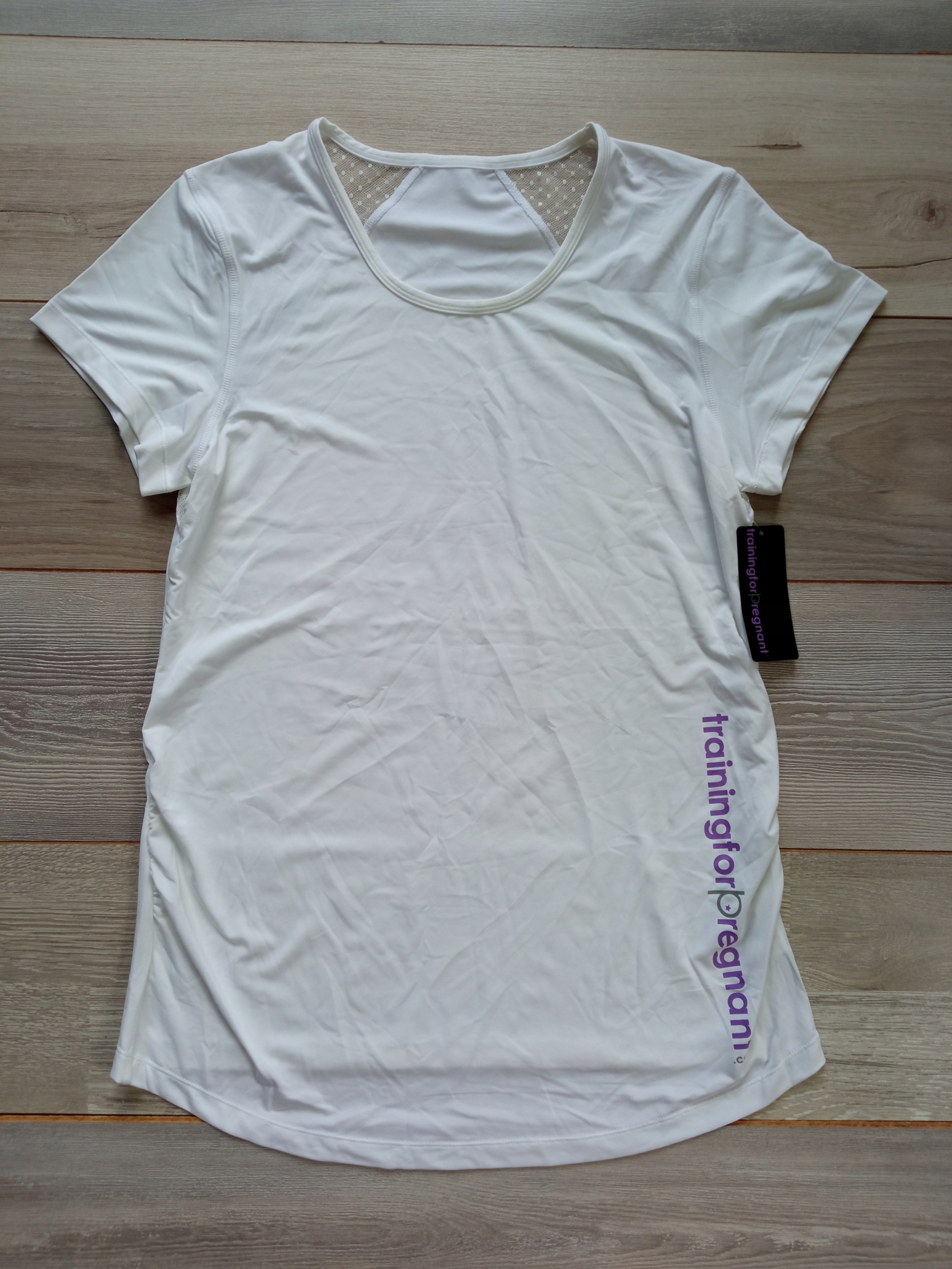 TRAININGFOR_NOWA KOSZULKA T-SHIRT CIĄŻOWA_L/40