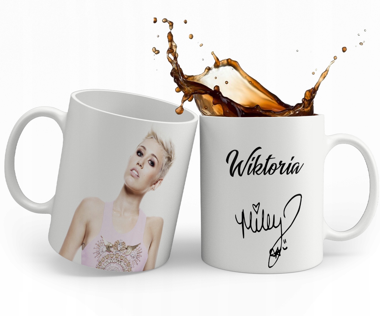 Kubek Miley Cyrus hannah montana Imie