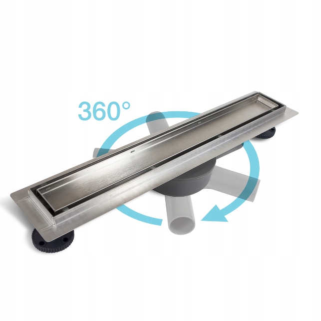 Lineárny odtok Nízky 80 cm Balneo 360 Otočný