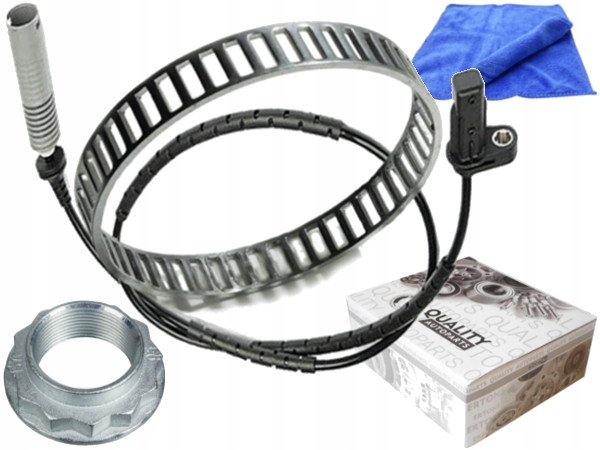 NAKRĘTKA PÓŁOSI CZUJNIK ABS TYŁ ZESTAW BMW E90 E93