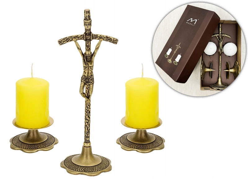 Sada Koledová Sada Papežská zlatá Patina Krabička