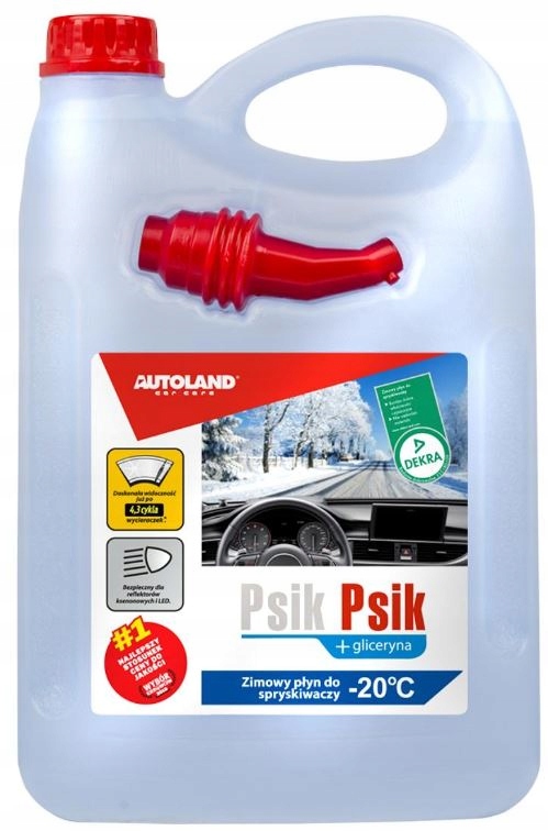 AUTOLAND PSIK PSIK PŁYN DO SPRYSKIWACZY ZIMOWY -20°C 4L