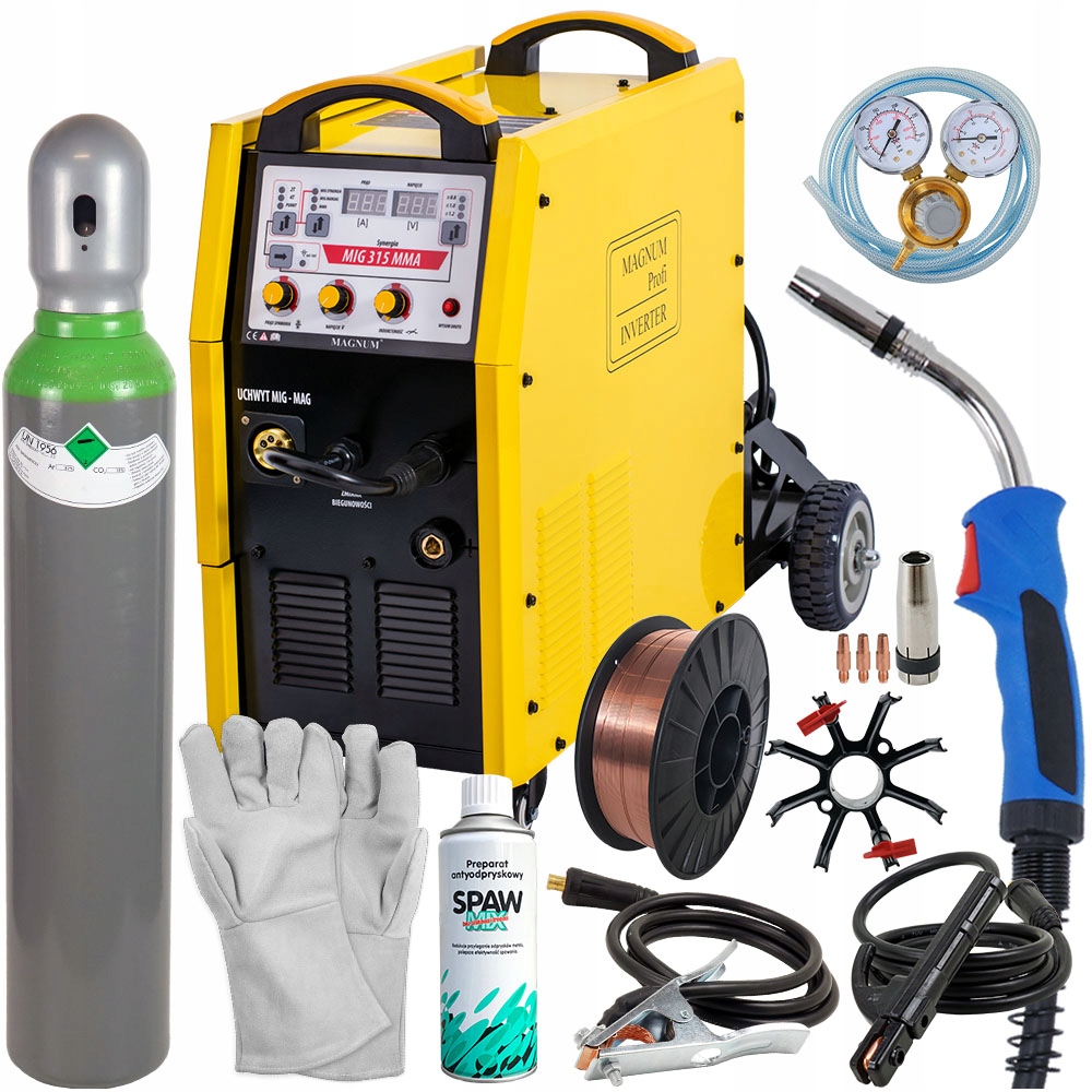 

Spawarka Migomat Magnum Mig 315 Synergia Mma Mag