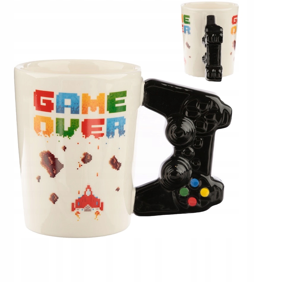 

Kubek Gracza Fana Gier Game Over Pad