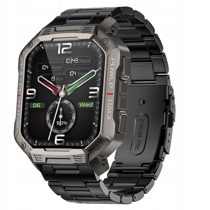 Zegarek SmartWatch MĘSKI SPORTOWY ROZMOWY 410mAH Model Smart Watch