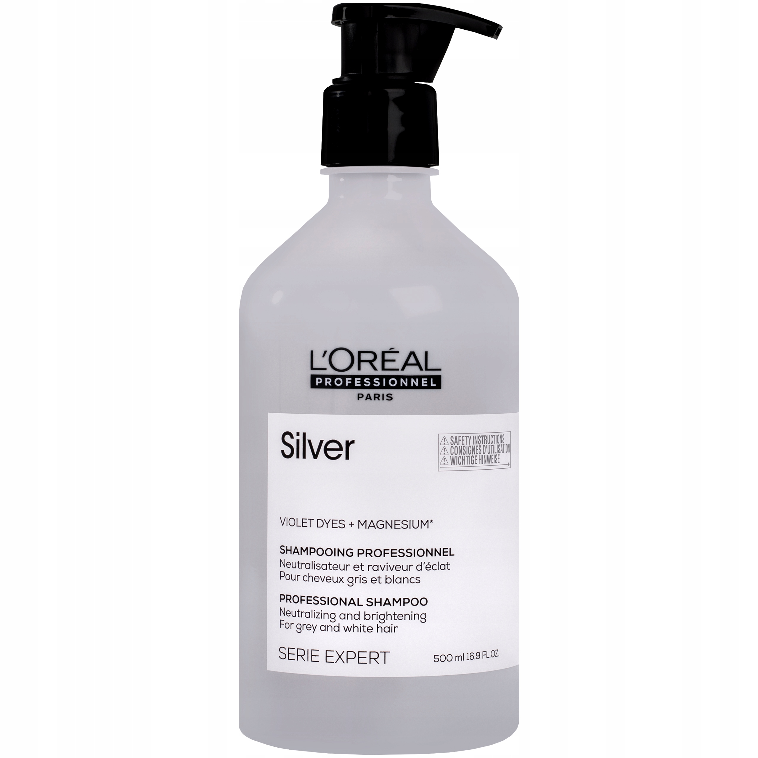 Šampon Neutralizující pro zesvětlené vlasy Blond L'oreal Silver 500 ml