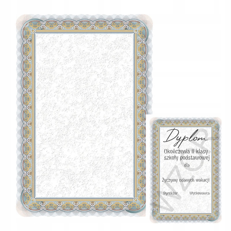 

Dyplom Srebro na Różne Okazje A4 250g