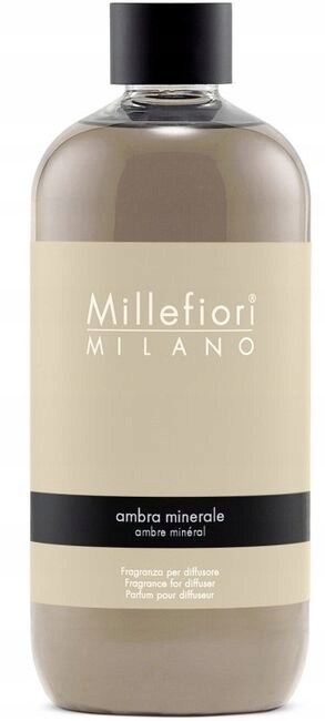 Millefiori Milano Náplň do difuzéru Ambra Minerale, 500 ml