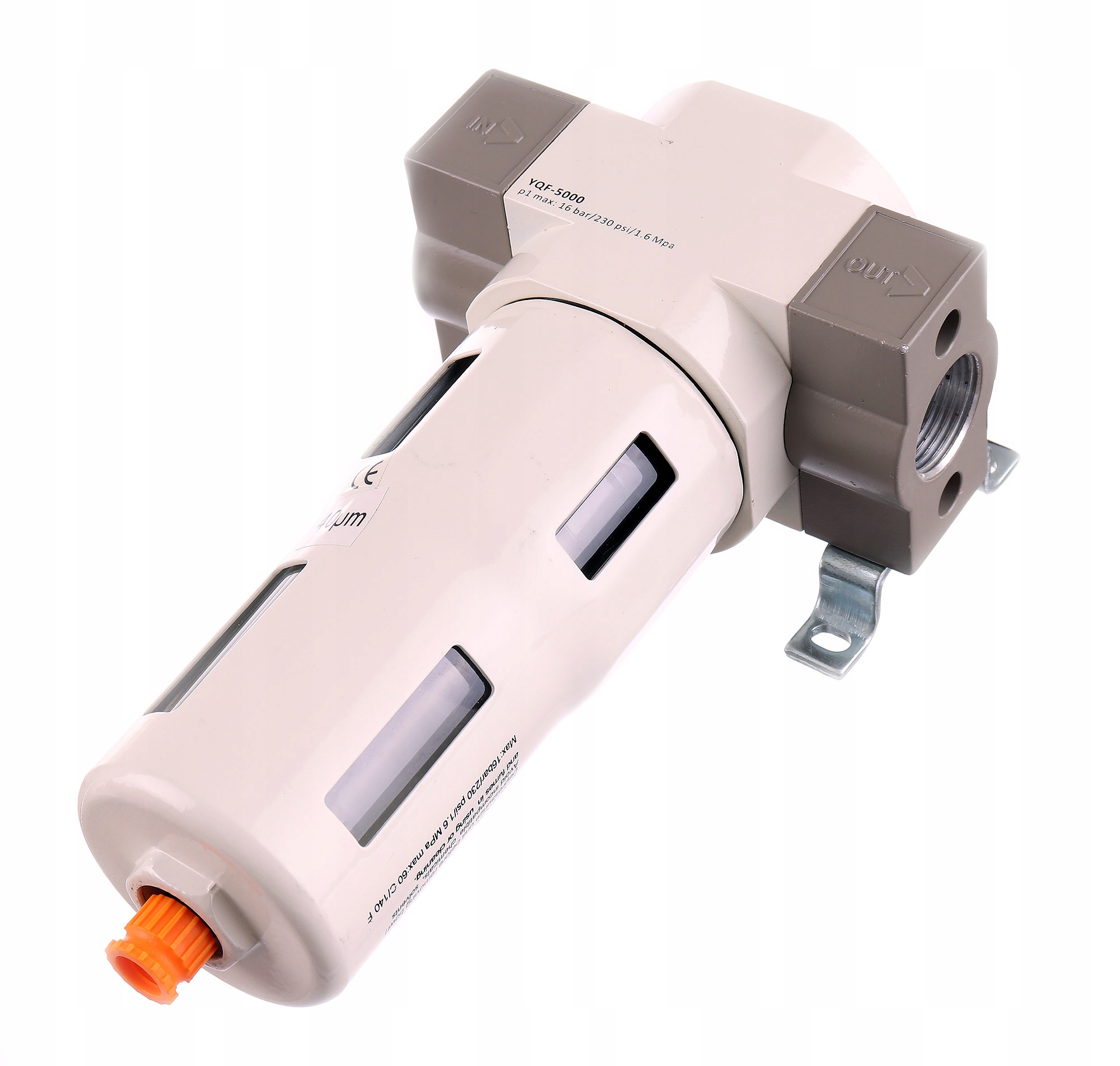 Filtr Vzduchu Odlučovač Odvodňovač 1" 5000 L/min 0,04 MM