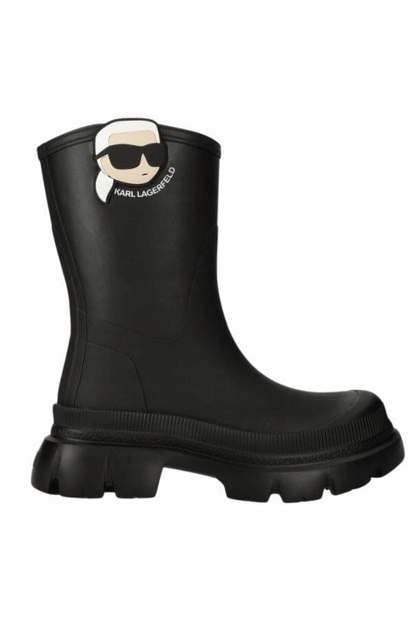 Holínky holínky Karl Lagerfeld KL43567 černé Shoes: 41