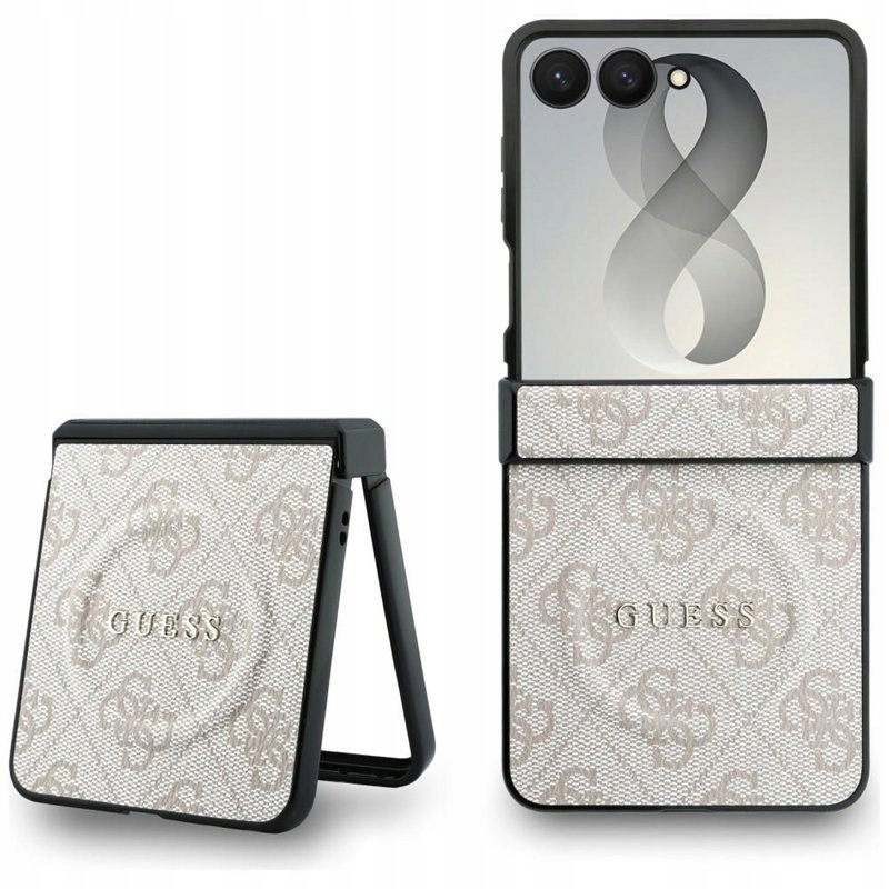 Guess 4G Classic MagSafe Etui Samsung Galaxy Z Flip 8 (różowy)