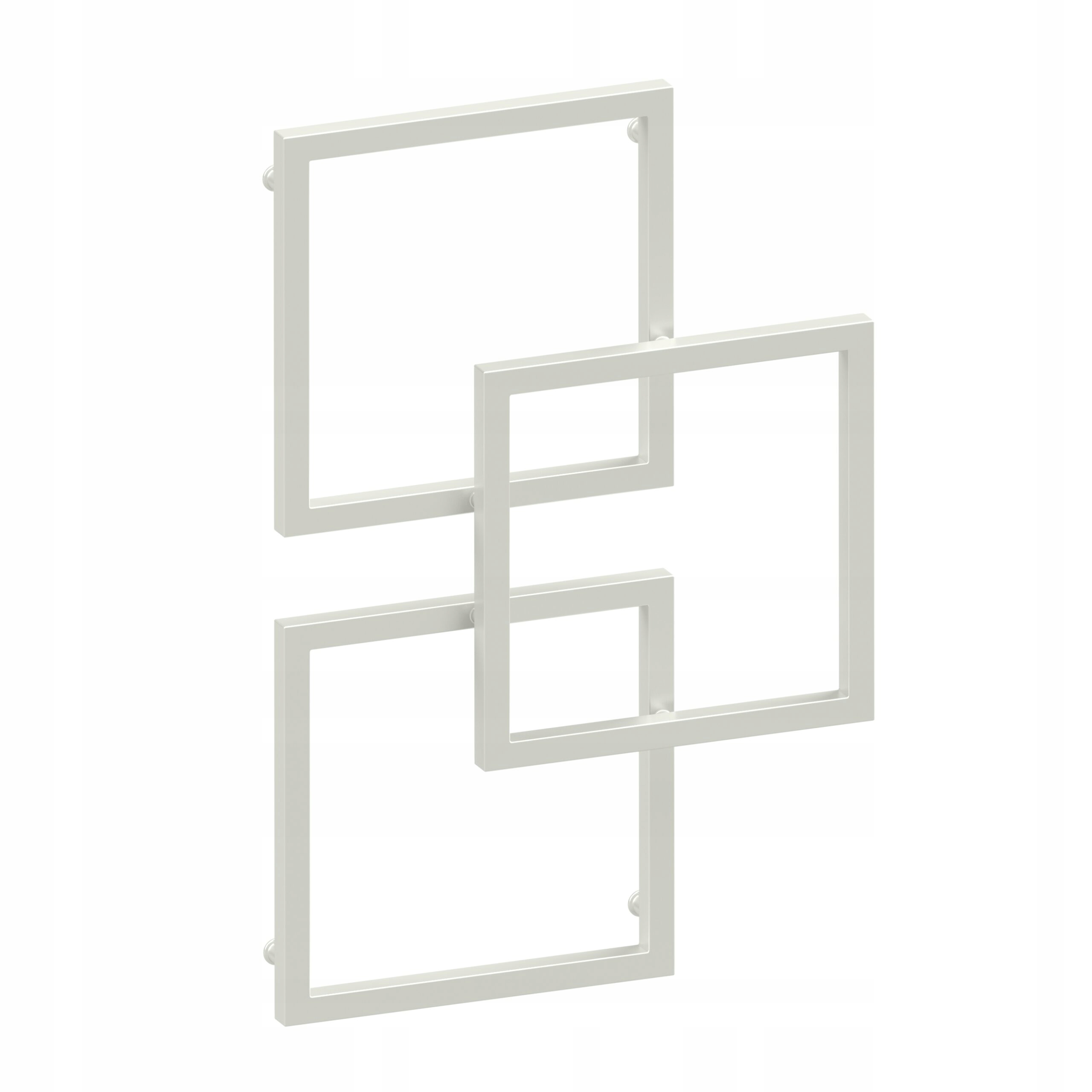 Dekoratívny Radiátor Quatro H1000 L660 Biely