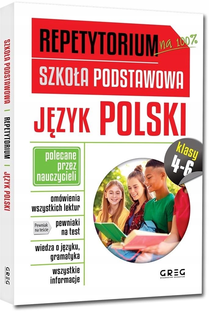 

Repetytorium Sp Język Polski KL.4-6 Greg