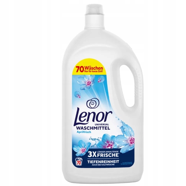 Levně Lenor 70 praní gel Universal Aprilfrish 3,5l gel na praní univerzální