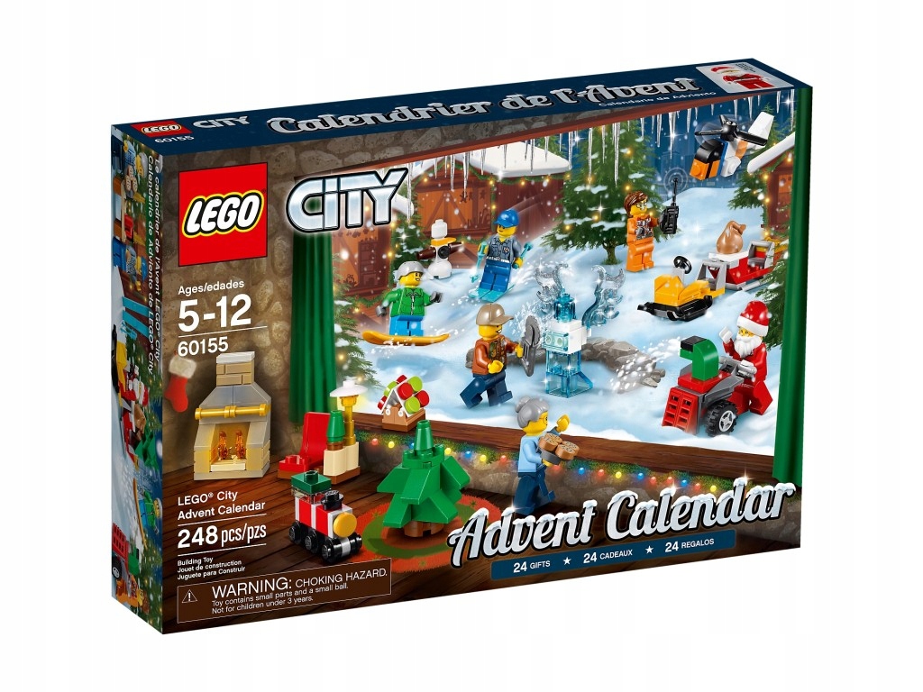 Lego City 60155 Adventní kalendář Nový