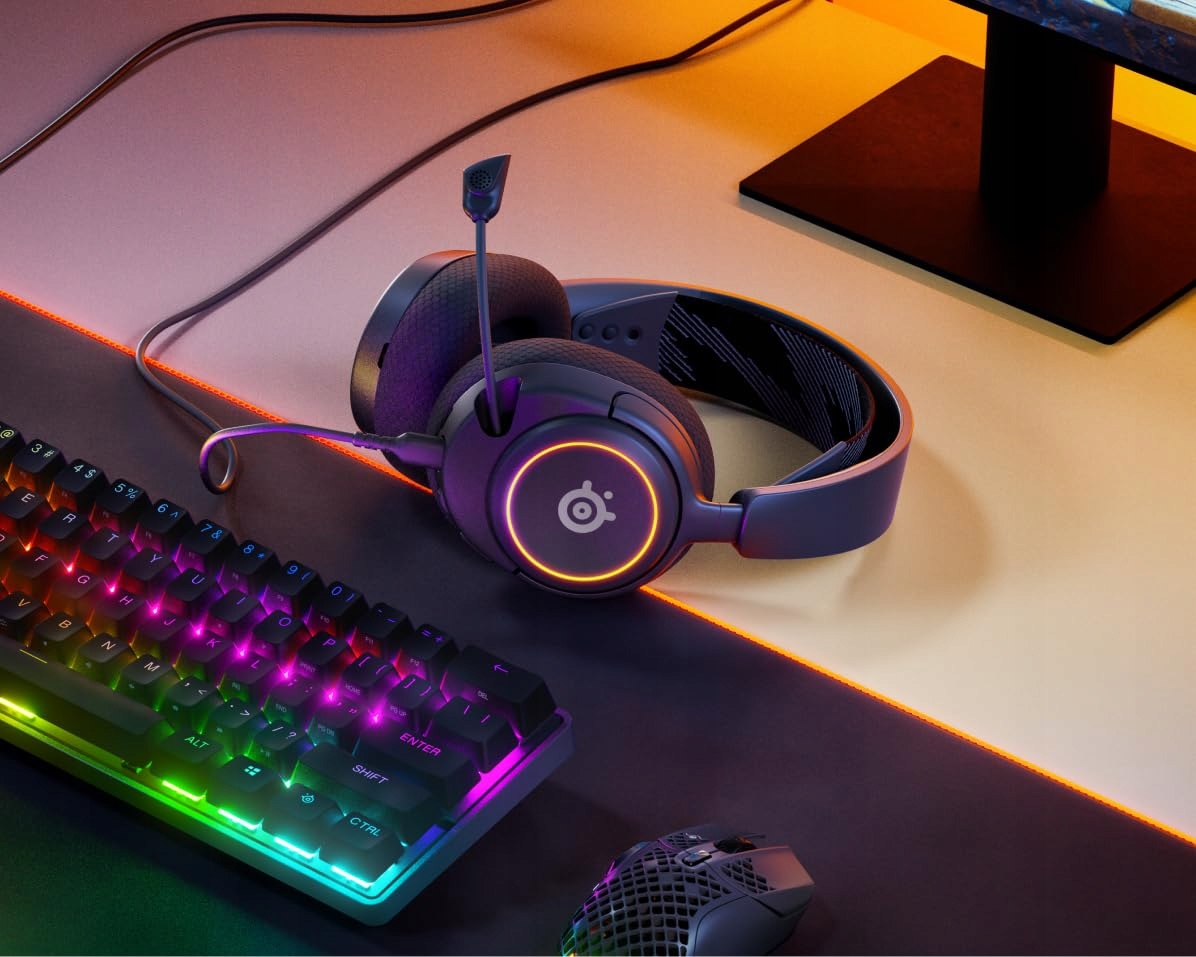STEELSERIES Arctis Nova 3 Gaming Headset HiFi Surround RGB