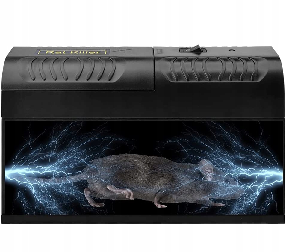 ELEKTRYCZNA PUŁAPKA NA SZCZURY MYSZY GRYZONIE EAN (GTIN) 0191491004100