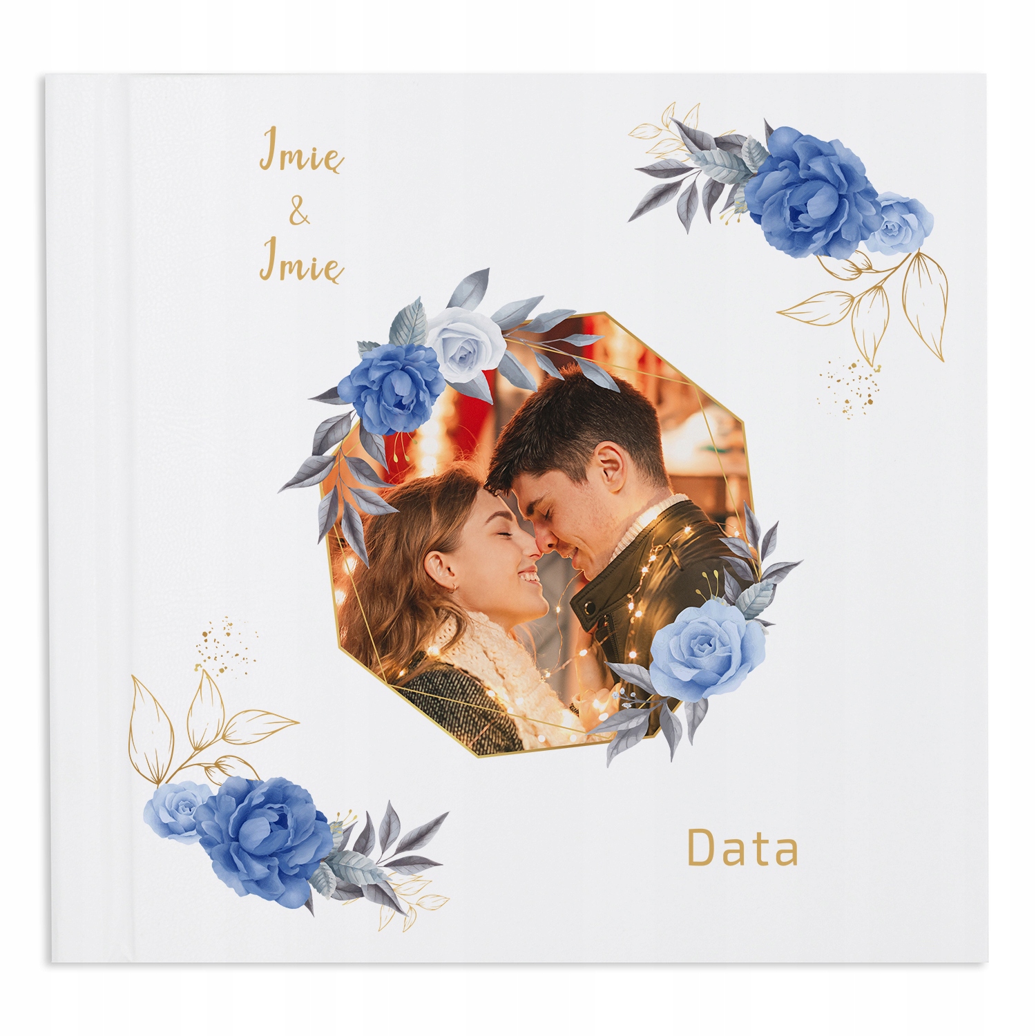 Album na fotografie Dárek na Svatba Vlastní Obálka