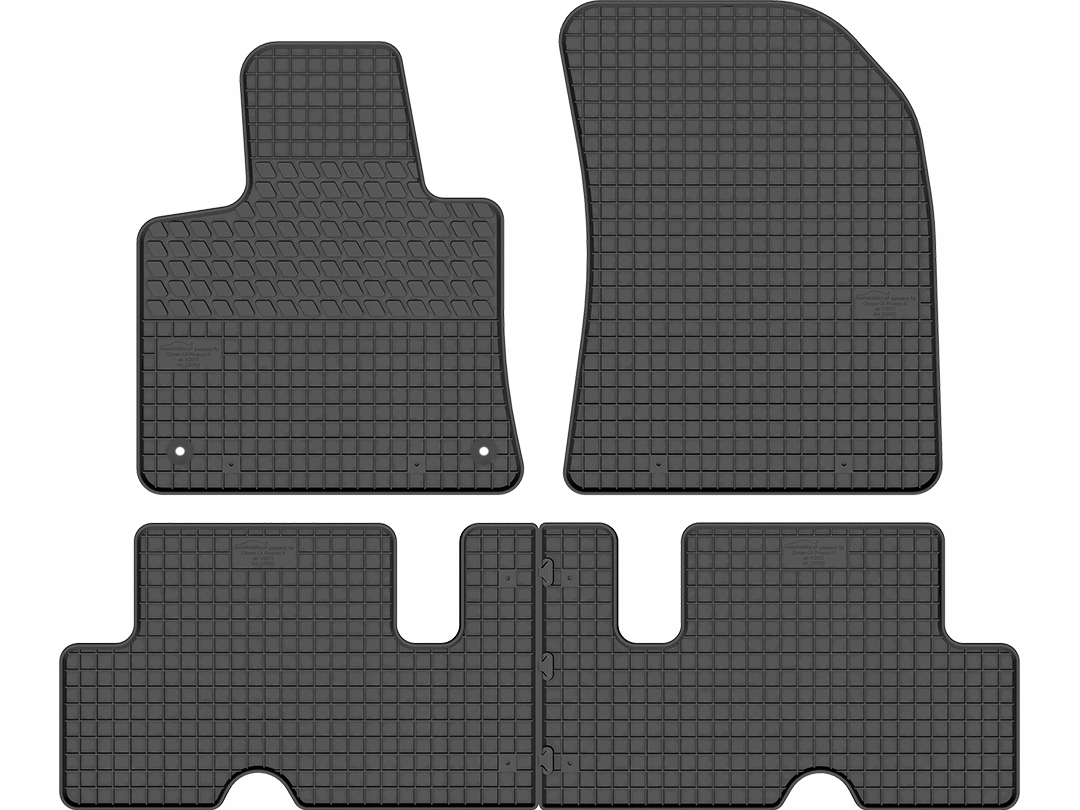 Gumové Autokoberce pro Citroen C4 Picasso II (2013-2021)