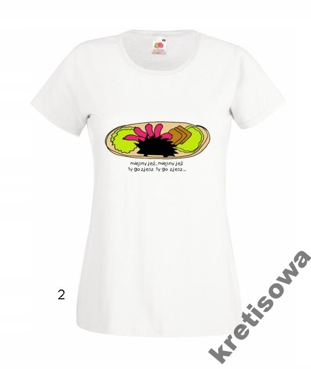 

Kolorowe Koszulki Wzory Super Jeż Mięsny Jeż Jerzy