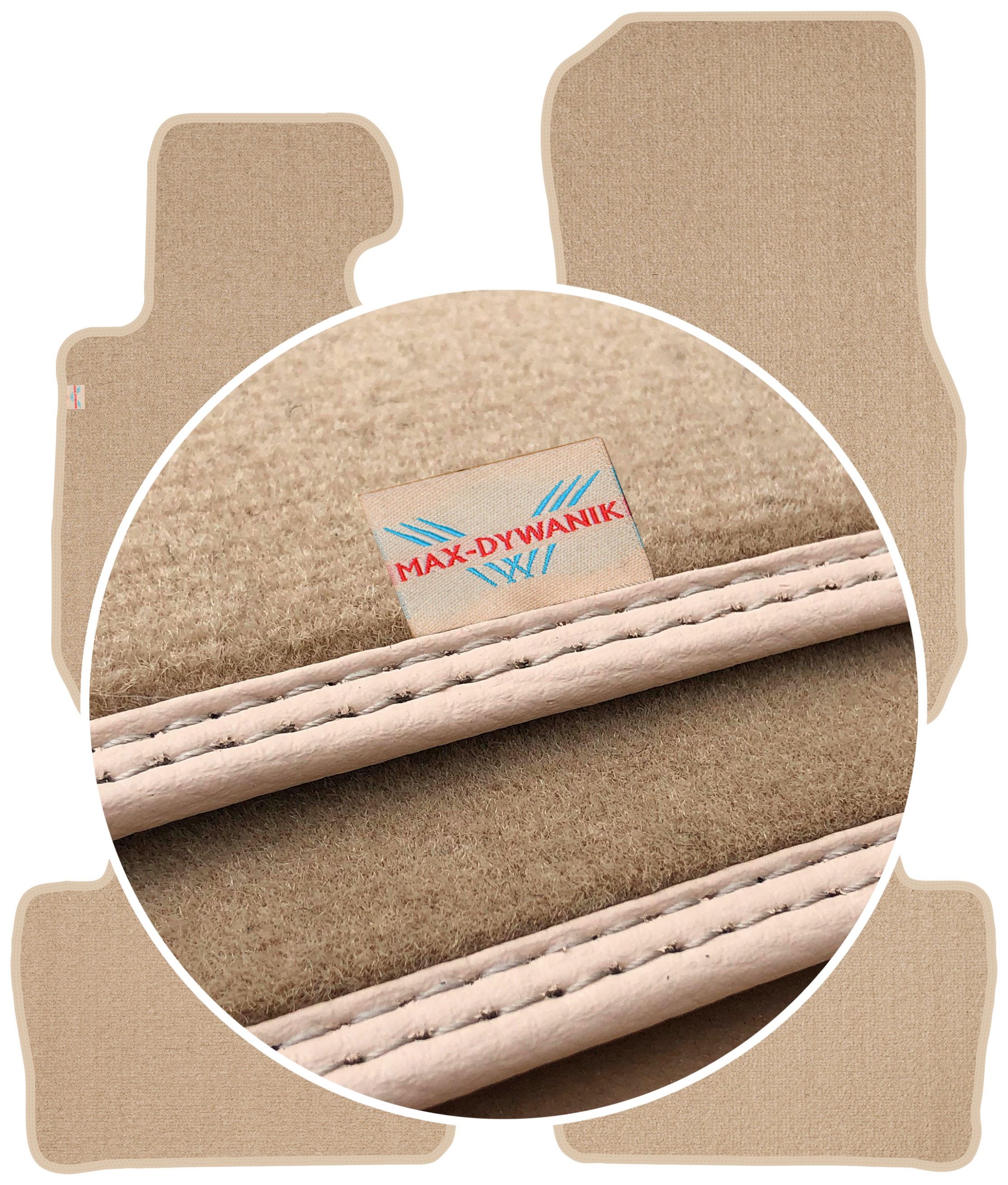 Килимки Max-Килимок велюрові 100745742100 4 el.