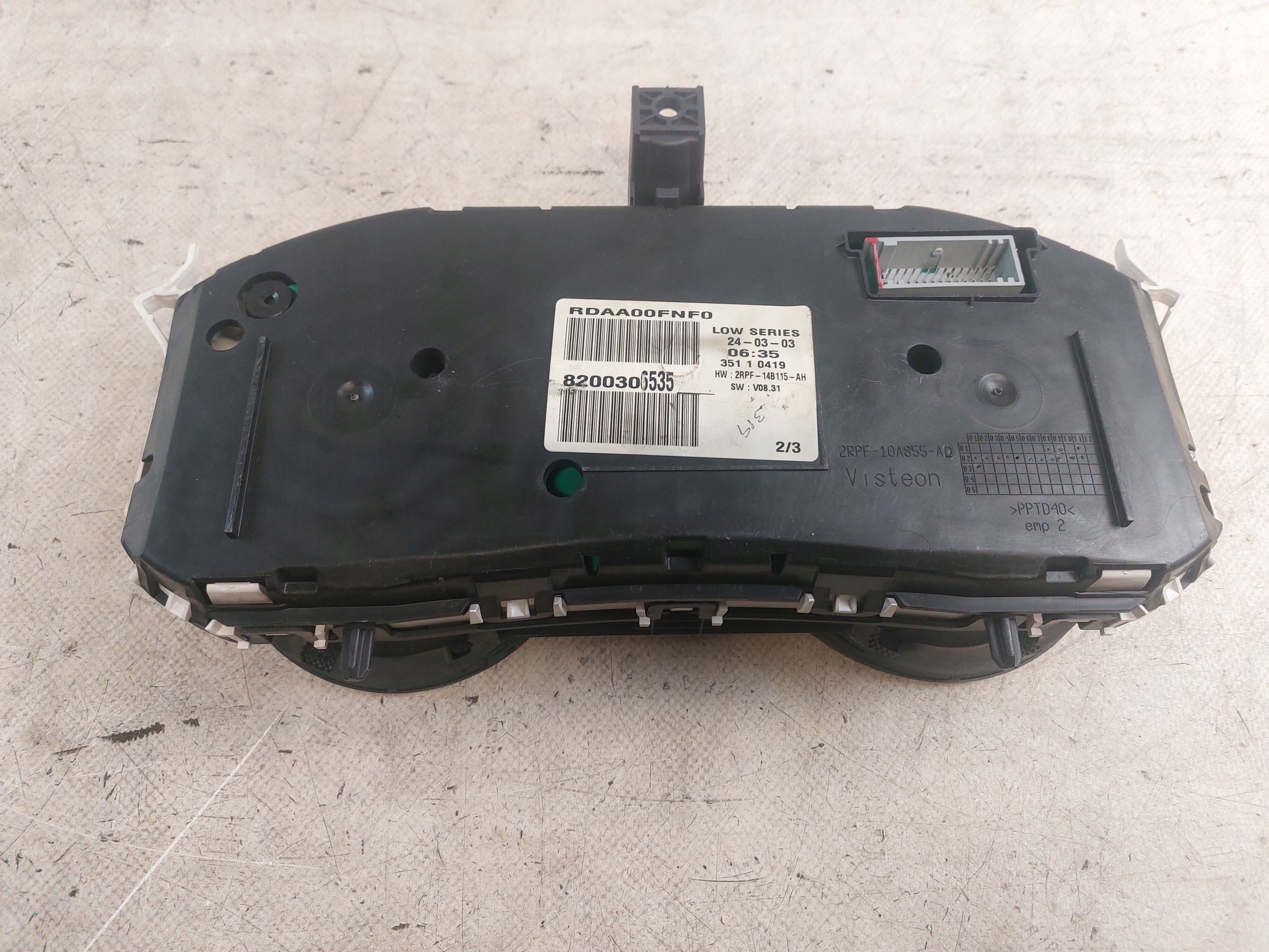 dials dials RENAULT LAGUNA II 1.8