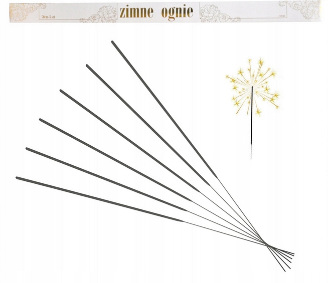 Prskavky 70CM CS1970S-W Surex 50 Ks