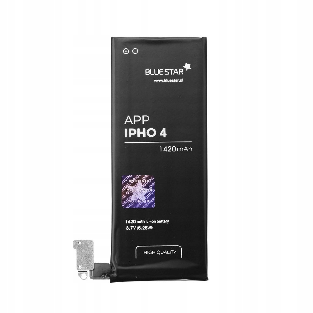 

Bateria do iPhone 4 1420 mAh Polymer niebieski Sta