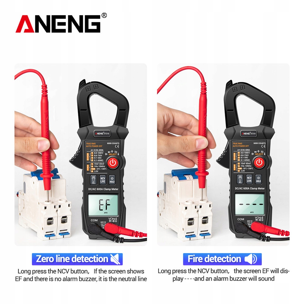 Cyfrowy multimetr ręczny, wzmacniacz Marka inna