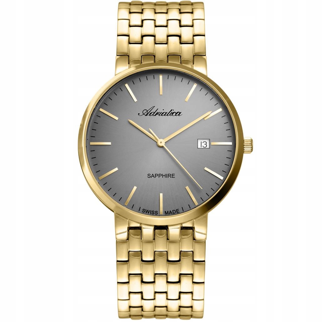 Pánské Hodinky Adriatica na náramku A1281.1117Q Quartzové hodinky Swiss