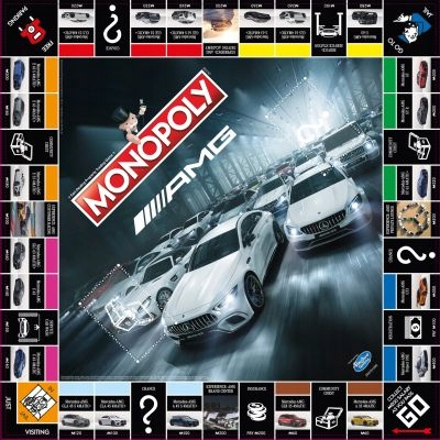 MONOPOLY gra planszowa Mercedes-Benz AMG B66956001 Numer katalogowy producenta B66956001