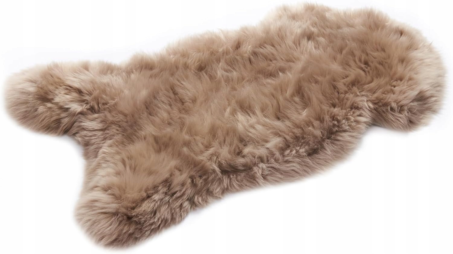 Ovčí kůže, koberec, ovčí kožešina z pravé kůže, koberec M Cappuccino