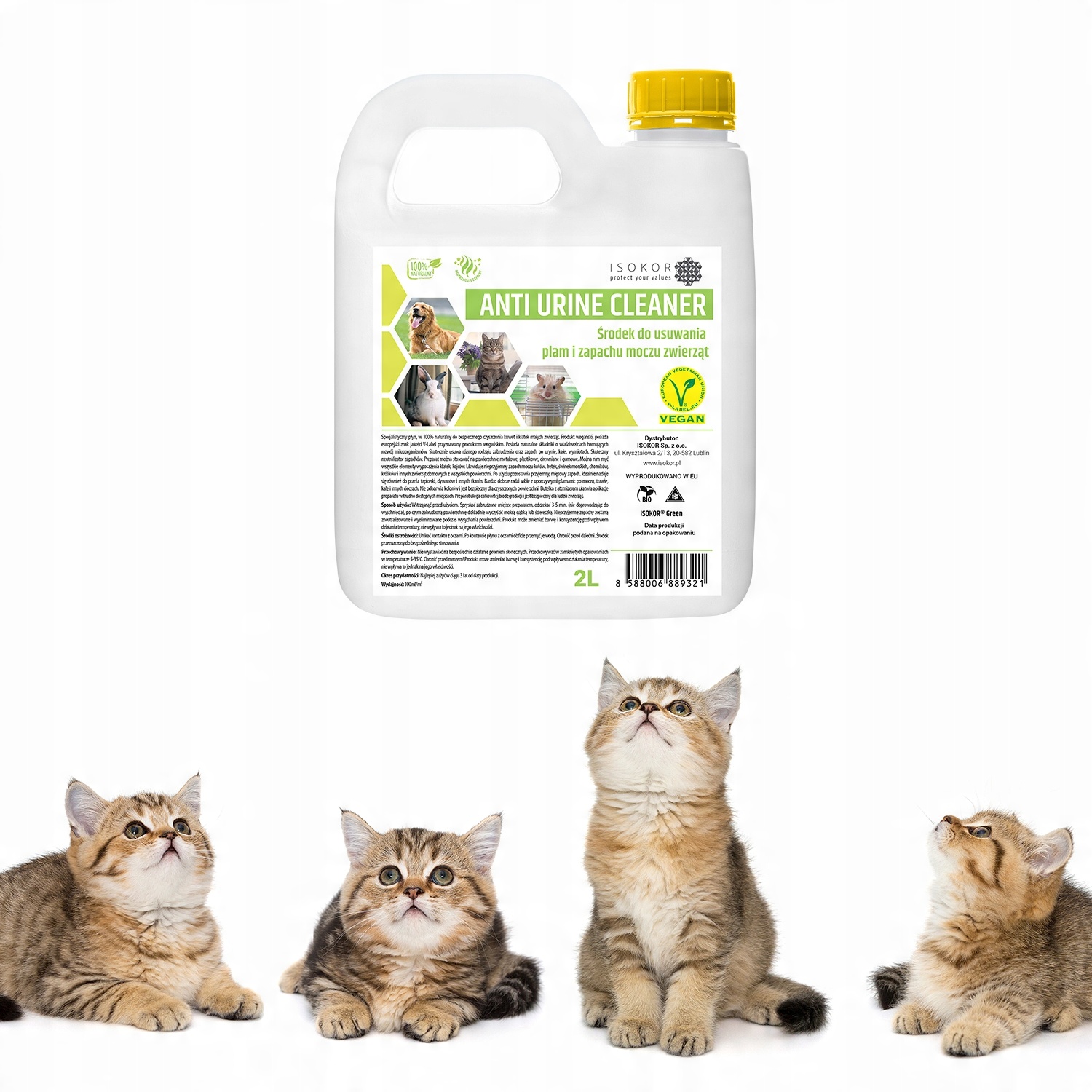 

Neutralizator Zapachu Moczu Kota AntiUrine 2 litry