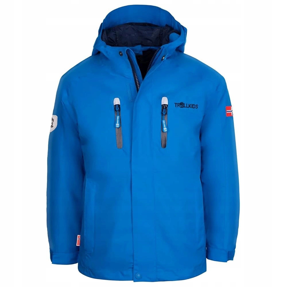 Kurtka przeciwdeszczowa dziecięca TrollKids Kids Sognefjord Jacket 431-160